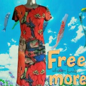 Free ✅Graphic T  Shirt Dress